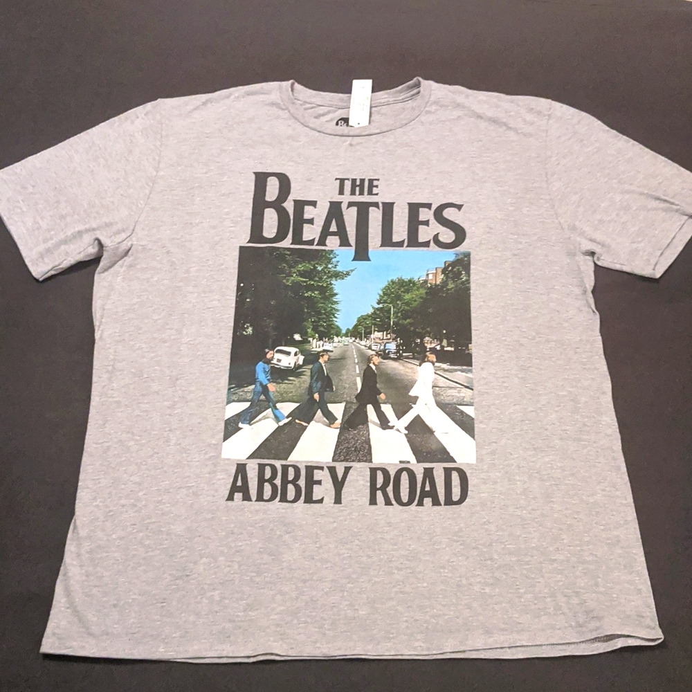 The Beatles Abbey Road album art graphic shirt - Picture 3 of 9